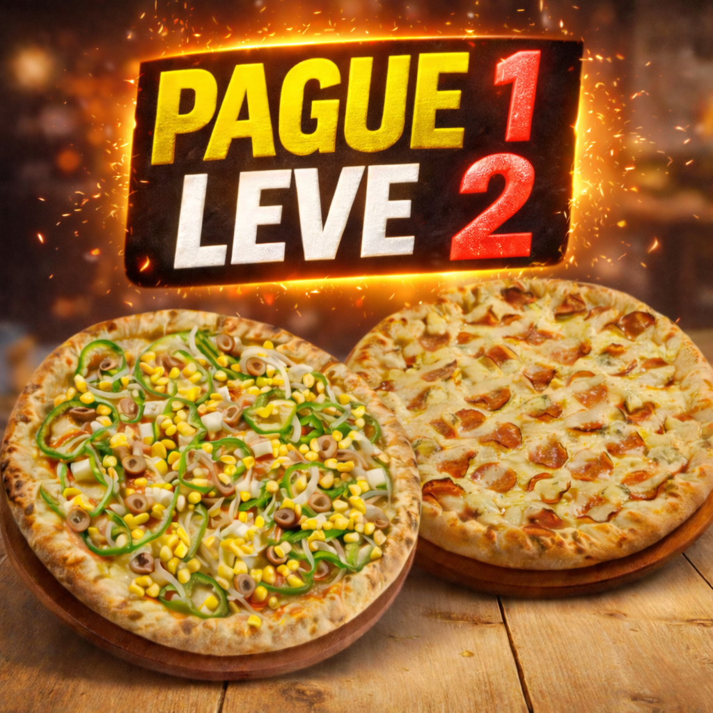 2 Pizzas P + 1 Coca 2L (6 Fatias)